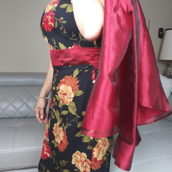 DAVID WARREN DRESS!!❤❤ E - Picture 6 of 8